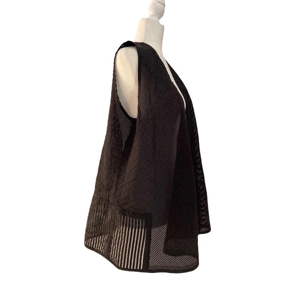 Earl Rutenberg Open Front Longline Vest